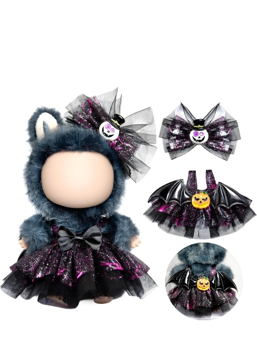 Labubu Halloween Bat Set-NWT!